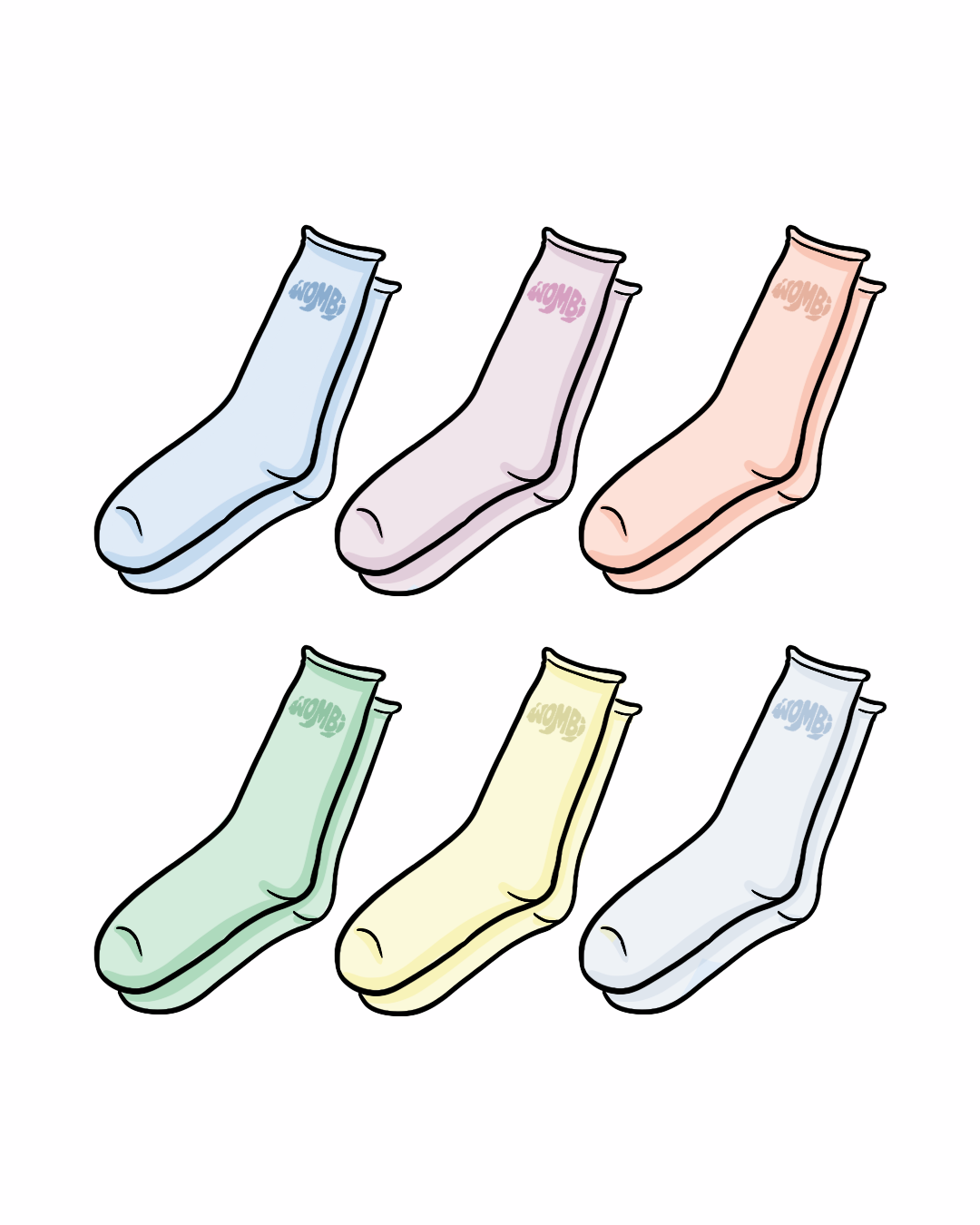 🧦 WOMBI Cloud Comfort Socks (Available Soon)